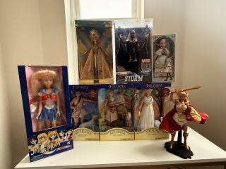 Psychology Today author's collection of dolls.