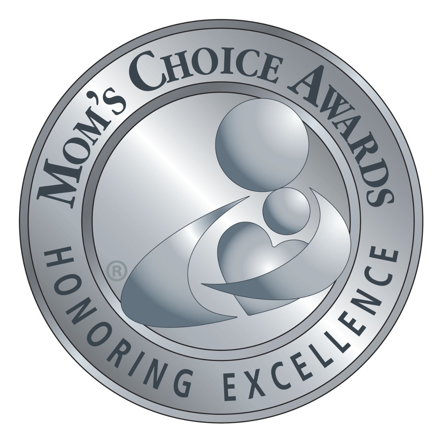 Mom's Choice Awards logo on a white background